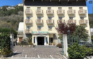 Façade de l’hébergement