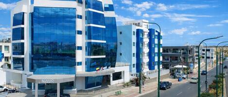 Façade de lâhĂ©bergement