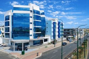 Fachada de la propiedad