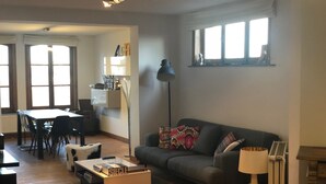 Apartment, 1 Bedroom | Living area - Apartment with a large view of Brussels (Brussels)