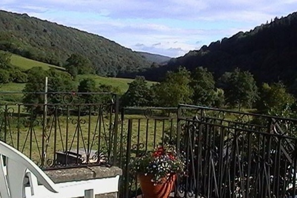 Four Poster Room, Ensuite (river view) | Balcony view