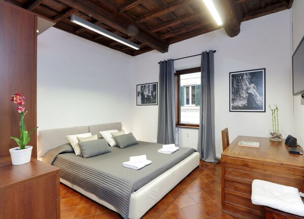 1 bedroom, desk, iron/ironing board, free WiFi - La maison du cardinal Apartment (Rome)