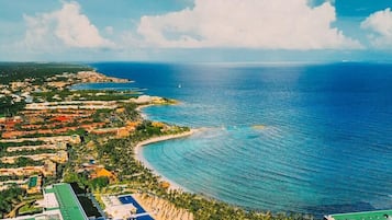 Scuba diving, windsurfing, beach volleyball