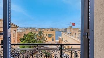 Appartamento Deluxe, 1 camera da letto, vista mare parziale (Ruby) | Vista balcone