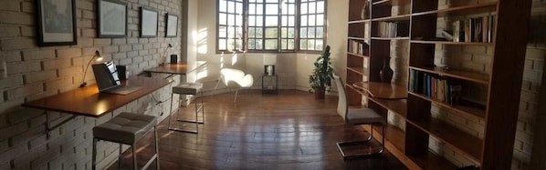 Lobby sitting area