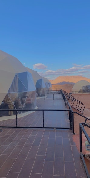 Tente Deluxe (Bubble) | Rideaux occultants, Wi-Fi gratuit, draps fournis