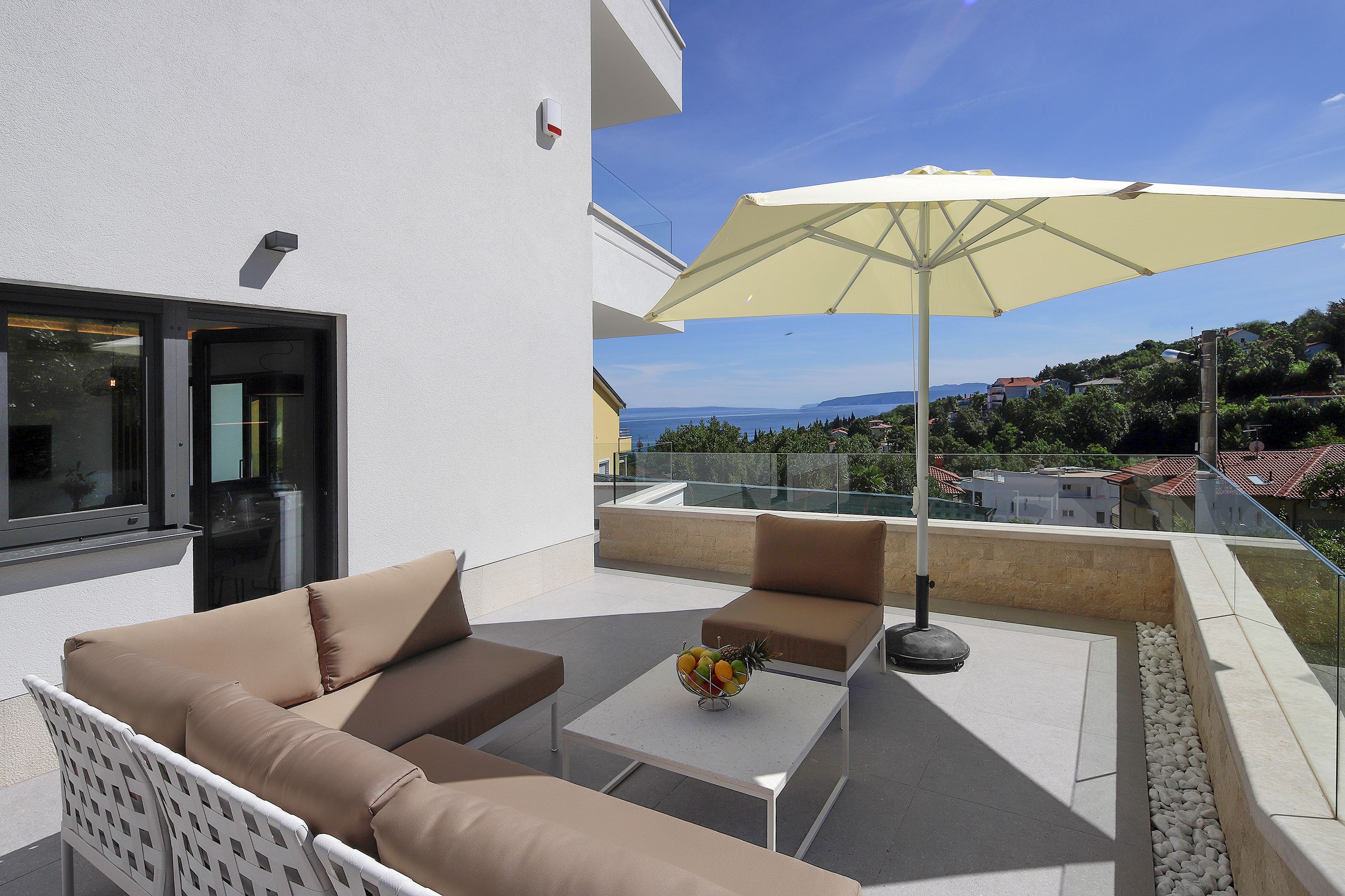 Appartement, uitzicht op zee (MM2) | Balkon