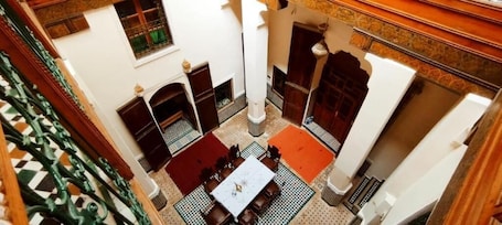 Área de sala de estar. Riad Ranya