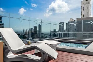 Rooftop terrace - Delightful Apartment City Center (Panama City)