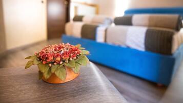 Triple Room | Premium bedding, minibar, desk, blackout drapes