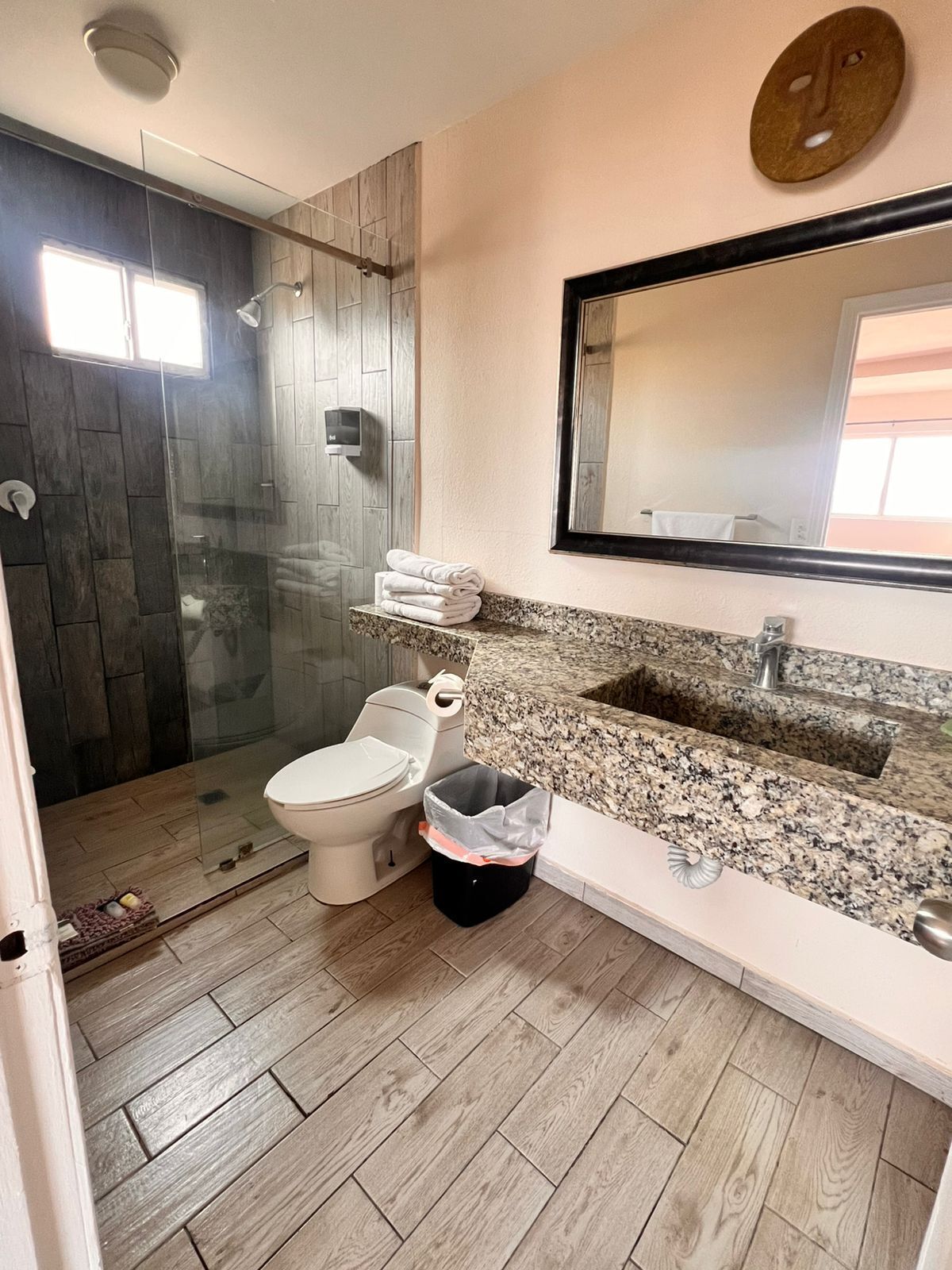 deluxe single room, ocean view | bathroom | shower, free toiletries, towels, soap