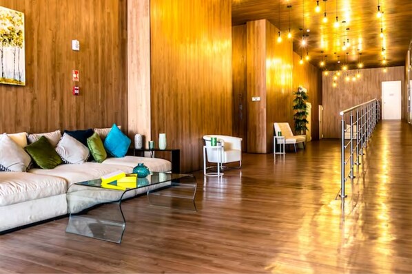 Sitzecke in der Lobby
