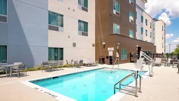 Seasonal outdoor pool