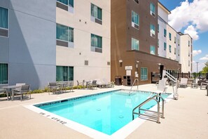 Seasonal outdoor pool