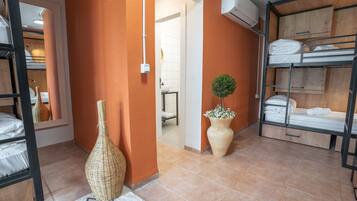 Bed in 6-Bed Dormitory Room | Hypo-allergenic bedding, blackout curtains, free WiFi, bed sheets