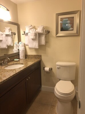 Hair dryer, towels, soap, shampoo - Pompano Beach, One Bedroom steps from the Ocean (Pompano Beach)