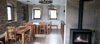 120 m², holiday house, up to 19 people, 4 rooms with private bathrooms, sauna
