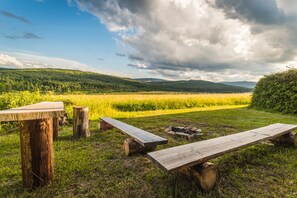 Property grounds - 120 m², holiday house, up to 19 people, 4 rooms with private bathrooms, sauna (Kovářská)