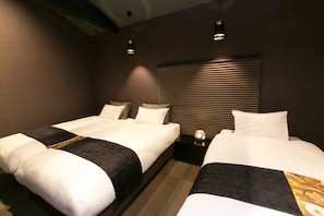 2 habitaciones, ropa de cama de alta calidad y cubrecamas