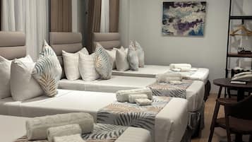 Premium bedding, minibar, in-room safe, individually decorated