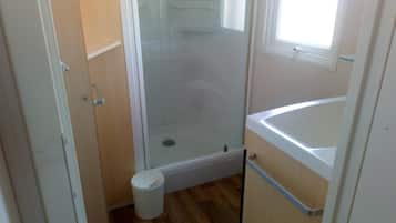 Douche, papier toilette