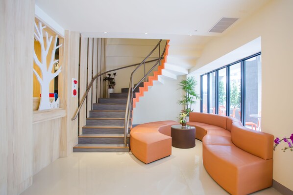 Sala de estar en el lobby