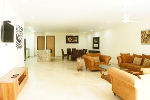 Living room - Pajaro de Fuego Pool & Terrace (Sayulita)