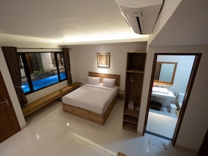 In-room safe, desk, blackout drapes, rollaway beds - Metta Agara (Seminyak)