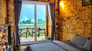 Double Room, Mountain View | Meja, Wi-fi percuma