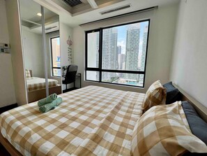 Familienapartment, 2 Schlafzimmer | Hochwertige Bettwaren, Zimmersafe, individuell dekoriert