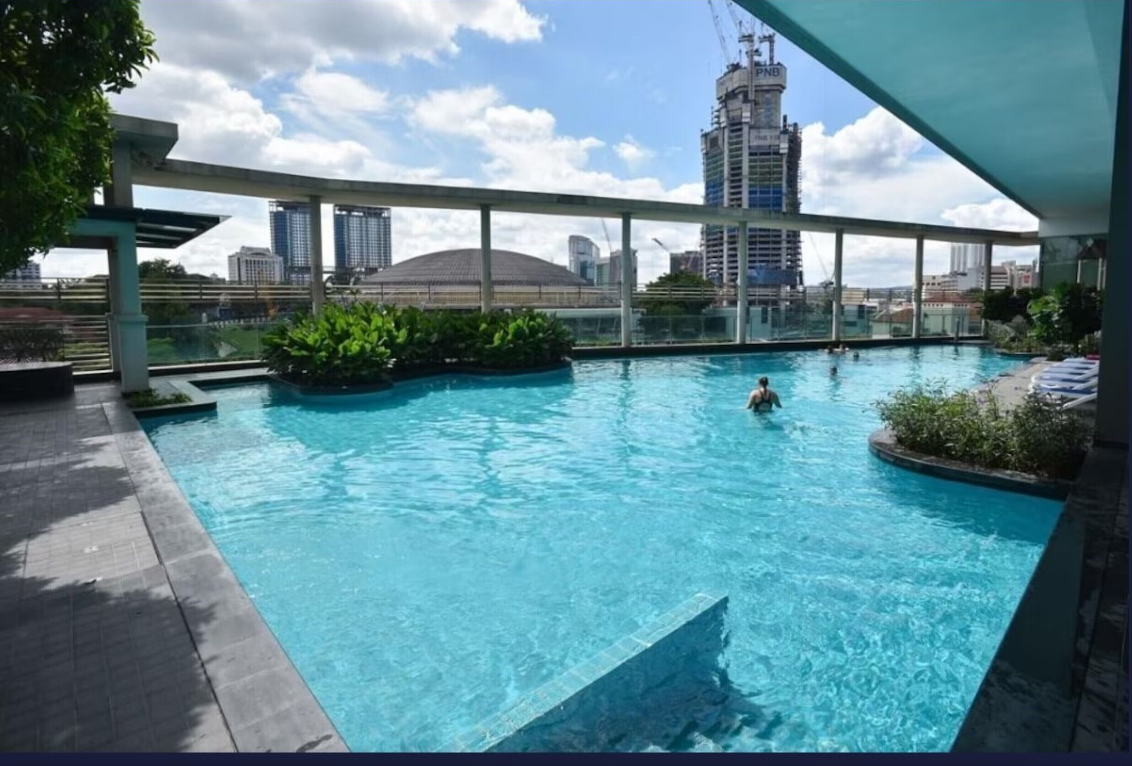 2 outdoor pools, pool umbrellas, sun loungers