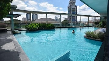 2 outdoor pools, pool umbrellas, sun loungers