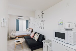 Apartamento, 1 quarto (No.1) | 1 quarto, escrivaninha, cortinas blackout, Wi-Fi de cortesia