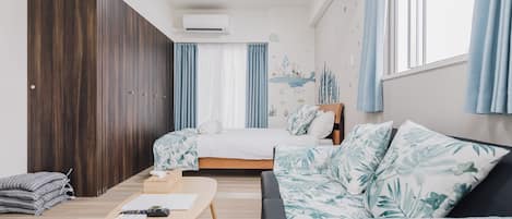 Apartemen, 1 kamar tidur (No.5) | Tirai kedap cahaya, Wi-Fi gratis, dan seprai linen