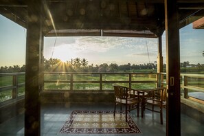 Quarto luxo | Terraço/pátio