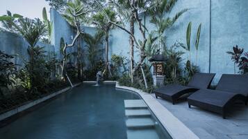 Indoor pool, outdoor pool