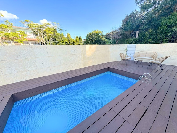 Vila, para fumantes, piscina particular (3LDK (100m²)-6 beds-Pool- BBQ) | Piscina particular
