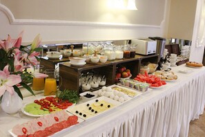 Gratis frukostbuffé varje dag 