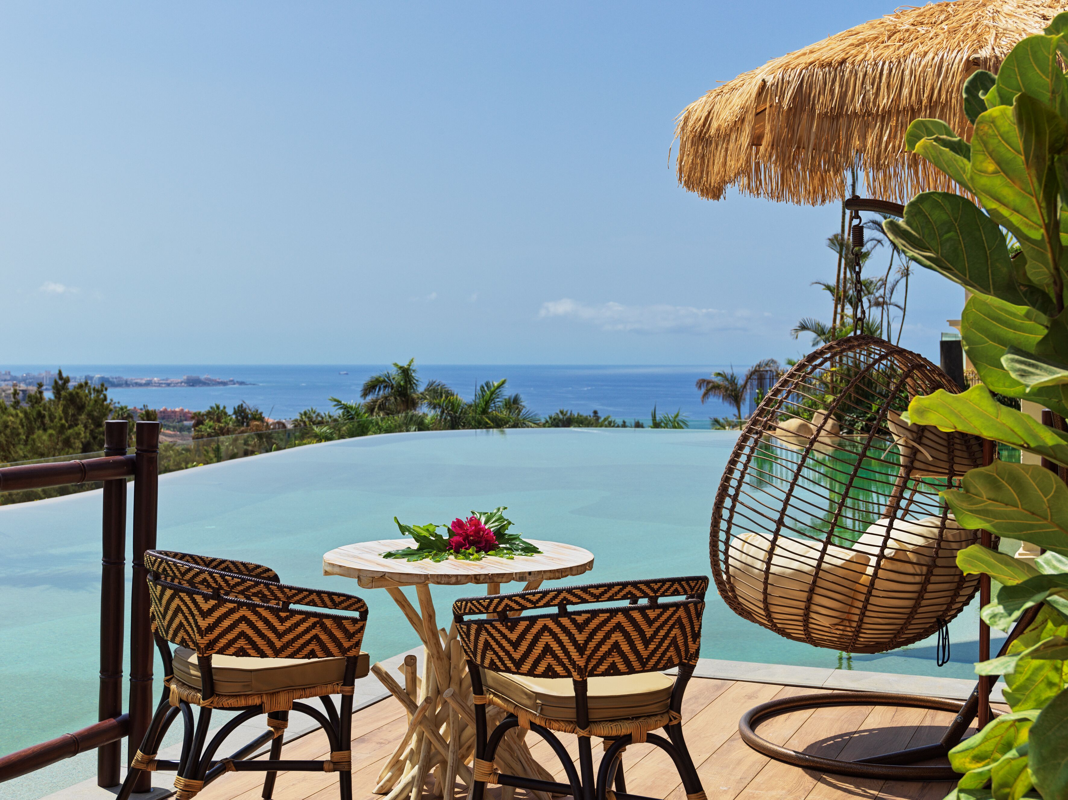 Uitzicht op strand/zee