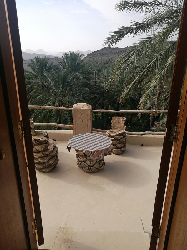 Balcony - Misfah Old House (Al Hamra)