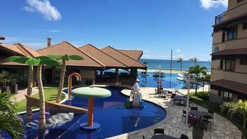Indoor pool, outdoor pool