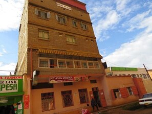 Façade de l’hébergement