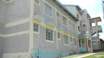 Fassade der Unterkunft