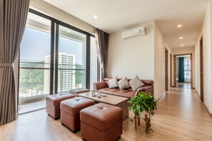 Apartment, 2 Bedrooms | Living room | Flat-screen TV - Ha Thanh Homestay Ha Long (Ha Long)