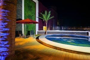 Piscina en la azotea