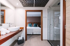 Apartament superior, vistes a la ciutat, torre | Bany | Articles de tocador respectuosos amb el medi ambient 