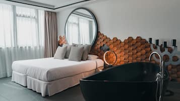 1 chambre, couette en duvet d'oie, décoration personnalisée