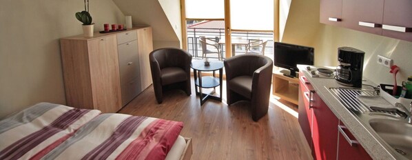 1 bedroom - With much love furnished oasis of well-being. (Greifswald)