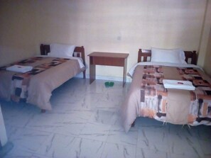 Double or Twin Room | Desk, bed sheets - Sweet Hut Hotel (Marua)