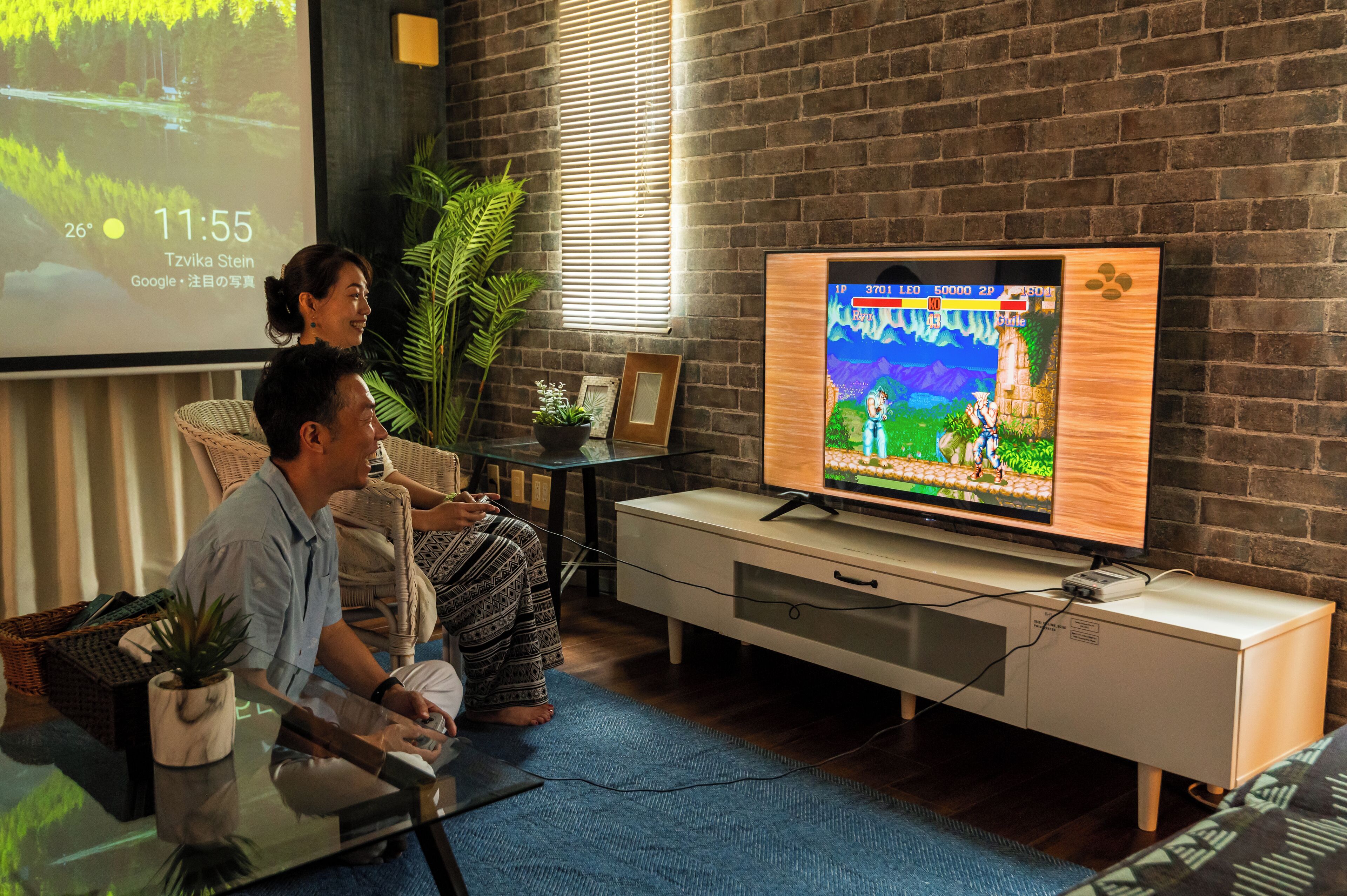 ヴィラ | リビング エリア | 薄型テレビ、DVD プレーヤー、ストリーミングサービス